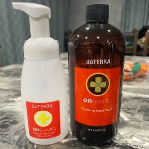 Doterra Onguard Foaming Soap with dispenser